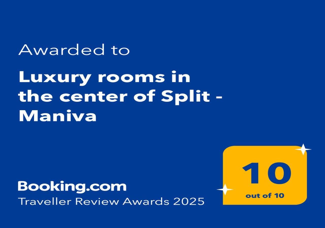 Luxury Rooms In The Center Of Split - Maniva ภายนอก รูปภาพ